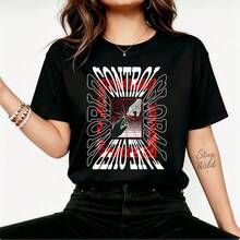 Women T-Shirts - Black - View 6