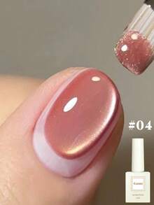 12ml Green, Purple Grape, And Blue Ocean Bubble Cat Eye Nail Gel. 2026 Spring And Summer New Nude Nail Salon Design, Perfect For Ladies Shopping, Dating, DIY Nails At Home With LED And UV Base Gel. Top Coat For Nail Repair Effects. - Multicolor - View 10