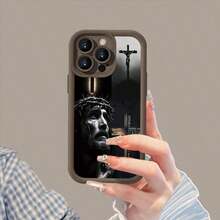 Funda Bonita de Cruces y Jesús para iPhone// Protección Completa Anticaídas MXTYJT006 - TYJT-CO-MXTYJT006 - Ver 3