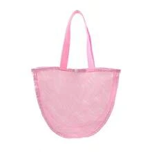 Bolsa de red de conchas personalizada, bolsa de playa de red de conchas, bolsa de almacenamiento de red de conchas, bolsa de tote de red de conchas, bolsa de red de almacenamiento de juguetes de playa - Ver 13