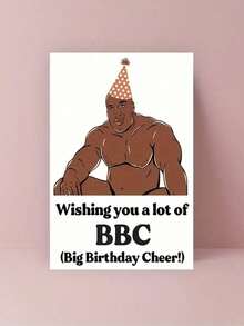 1 Pc Funny Birthday Card With Muscle Boy Design Best Gift For Brother Friends Family Perfect For Friends Family Colleagues Couples Wedding Party Graduation Party Any Occasion Invitation Card Gift Card Greeting Card Thank You Card Birthday Card Christmas Card With Envelope - 查看 4