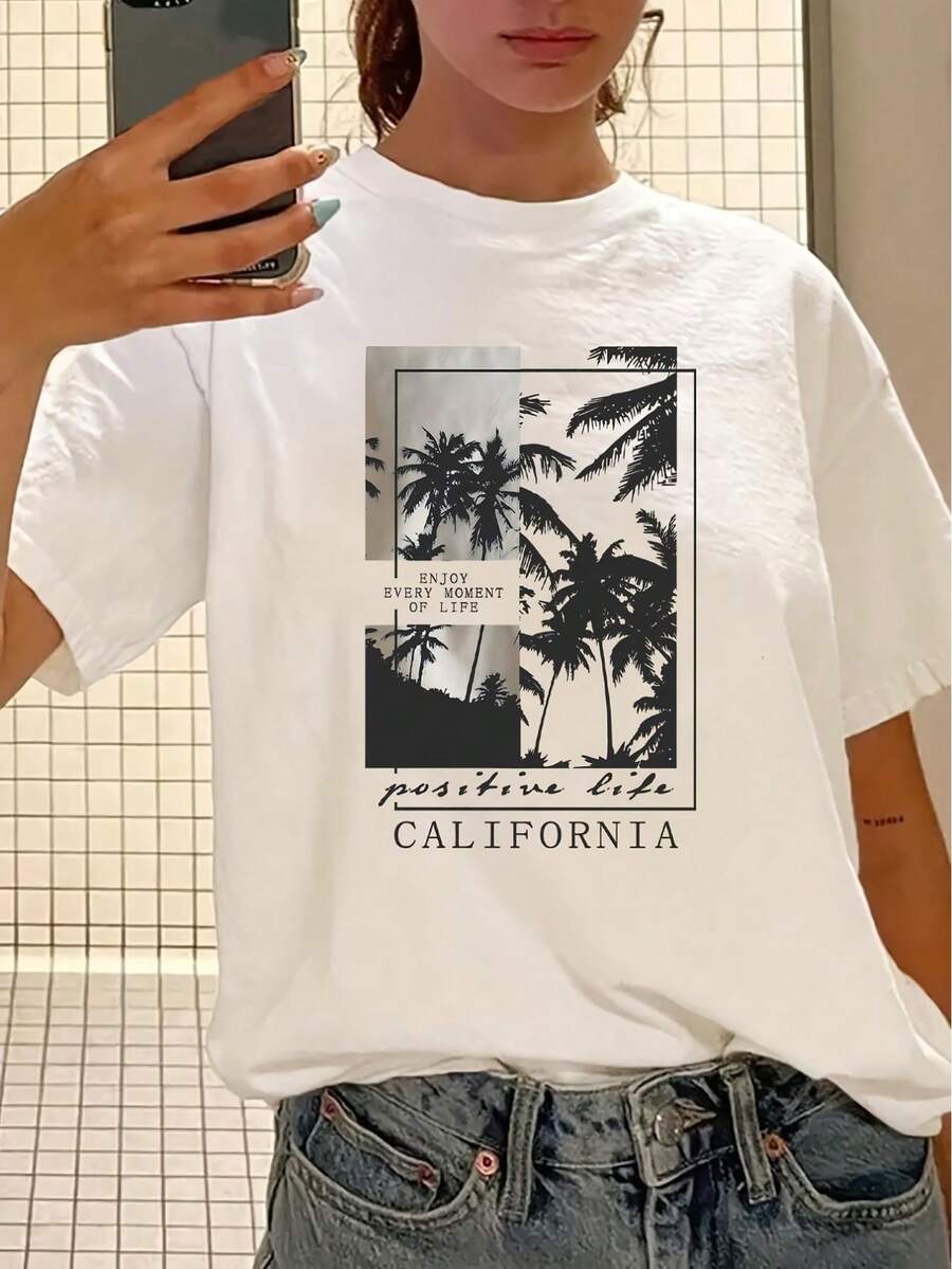 Women T-Shirts - White - View 1
