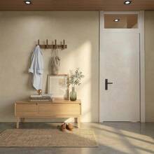 Ganchos de pared, ganchos de madera rústica colgantes, perchero de madera, ganchos, perchero para sombreros, portaequipaje, portallaves, toallero de baño adecuado para sala de estar y dormitorio - Multicolor - Ver 6