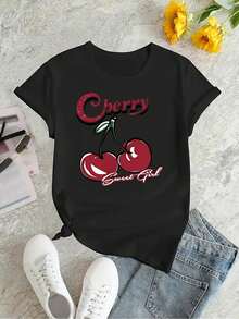deyin Women T-Shirts - Black - View 2
