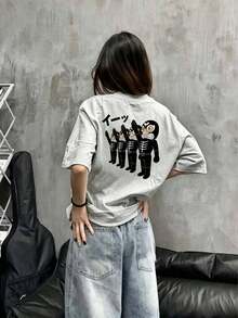 Women T-Shirts - 灰色 - 查看 1