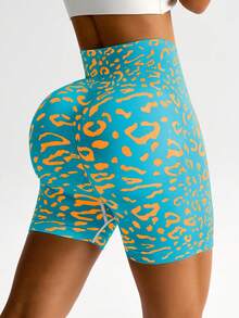 Quần short thể thao nữ, quần yoga nâng mông nữ, có thể giặt máy. - Nhiều màu - Xem 4