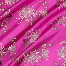 HHMC 1pc High-Quality Jacquard Fabric, Soft Satin Texture With Exquisite Floral Pattern, Elegant Decorative Textile Suitable For Sewing, DIY Crafting And More - Jacquard Fabric - View 12