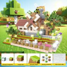 ✨Birthday Gifts For Family|Farm/Engineering-Themed Magnetic Building Blocks/Underworld Beasts-Themed Magnetic Building Blocks|Summer Pool Party Pranks: Multiplayer Interactive Games|Patio Party|Summer Game Toys|Gift For Mom/Friend|Made Me Buy It✨ - Green - View 1