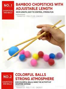 Conjunto de 5 bolas de pingue-pongue em branco, coloridas e com acabamento fosco, ideais para sorteios, rifas, artesanato, alívio do estresse, jogos de festa em ambientes fechados e brinquedos para animais de estimação. - Multicolorido - Ver 2