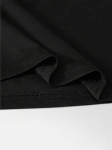 deyin Women T-Shirts - Black - View 4