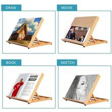 Adjustable Wooden Artist Workstation A3 Drawing Board Easel Art Craft Table Desk - A - View 8