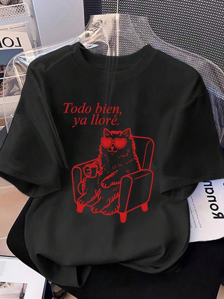 Women T-Shirts - Black - View 1