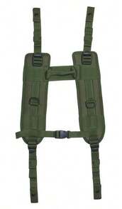 Adjustable Shoulder Strap System In Cordura For Any Type Of Belt, Olive Green Color Vega Holster 2SM04 - Olive Green - View 2