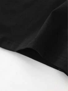 deyin Women T-Shirts - Black - View 4
