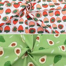 Set de 8 piezas de tela estampada, patchwork, tela de costura de muñecas, materiales de costura y acolchado DIY - C - Ver 9