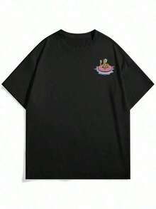 Men T-Shirts - Black - View 4