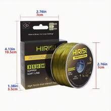 Dây câu cá chép nylon đơn sợi siêu bền HIRISI 350m - Nhiều màu - Xem 9