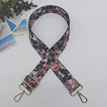 3.8CM Colorful Floral Print Adjustable Replacement Bag Strap - Multicolor - View 7