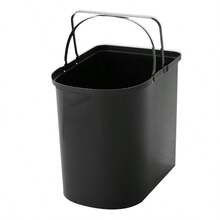 2 Tier Recycling Bin Mobile Waste Bin Kitchen Living Room Dry Wet Rubbish Sorting Trash Can With Inner Bucket - 白色 - 查看 8