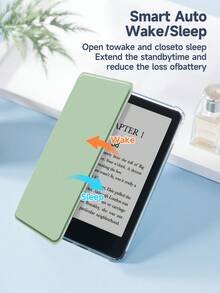 Casing Tipis untuk Kindle 6" (Generasi ke-11 2024/2022) Penutup Belakang TPU Transparan Lembut dan Fleksibel, Dapat Disesuaikan Sendiri - Untuk Penggunaan Sehari-hari dan Hadiah Liburan - MultiWarna - View 5