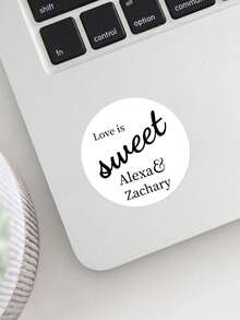 Custom Stickers, Thank You Stickers, Wedding Stickers, Wedding Favors, Baby Shower Stickers, Birthday Stickers, Bridal Shower Stickers, Bachelorette Party Stickers, Company Logo Stickers - Multicolor - View 41
