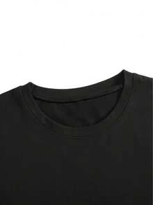 deyin Camisetas de mujer - Negro - Ver 3