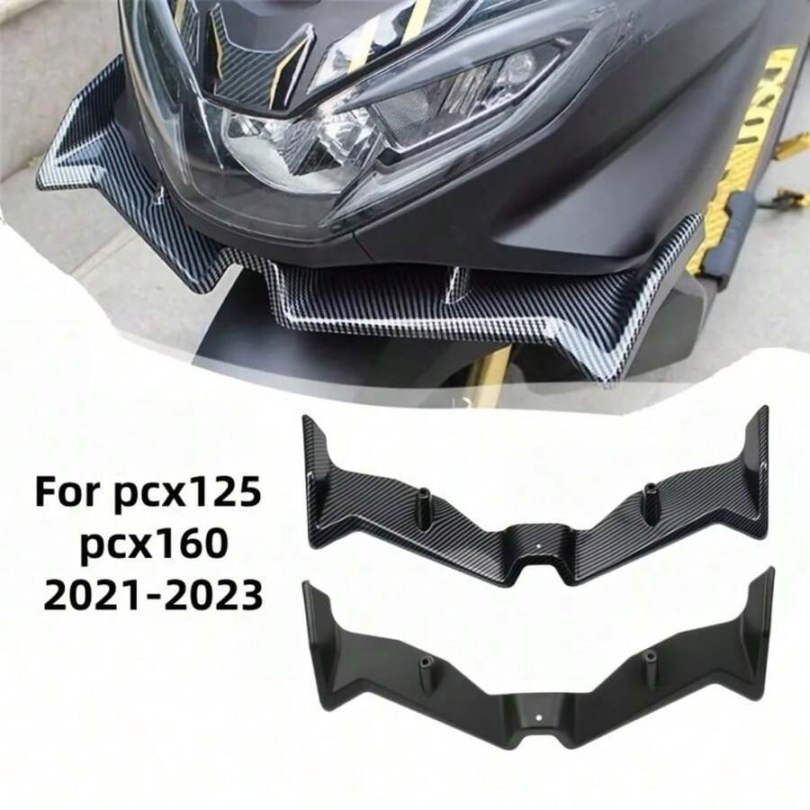 ABS Material Aerodynamic Winglet And Winglet Protector Shell For PCX125 And PCX160 Motorcycle Models From 2021 To 2023 - Beak - View 1