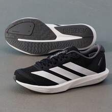 Giày chạy bộ cổ thấp LightStrike thoải mái, thời trang, năng động của adidas Adizero BK series, unisex, màu đen trắng JP6528 - màu đen - Xem 5