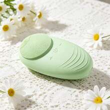 New Silicone Facial Cleansing Brush Electric Pore Cleaner Ultrasonic Face Massager For Deep Cleansing And Skin Rejuvenation With Soft Bristles And Waterproof Design Perfect For All Skin Types - màu xanh lá - Xem 3