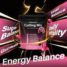 Miriyalyad Fitness Women Vitality Support Supplement Capsules, Gut Wellness Sugar Balance Pills, Food Craving Control Inner Energy Balance Cutting Mix - 1 CÁI - Xem 7