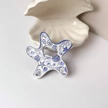 1 pieza Abridor de botellas con imán de nevera de uso dual con diseño de estrella de mar y pez, adecuado para decoración del hogar, uso diario, viajes a la playa, regalo de vacaciones - Café integral - Ver 11