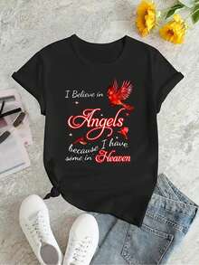 Women T-Shirts - Black - View 2