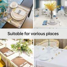 500个灰色餐巾环，自粘式纸巾带，适用于餐厅、家庭聚会、户外活动、婚礼和节日 - Gray - 查看 7