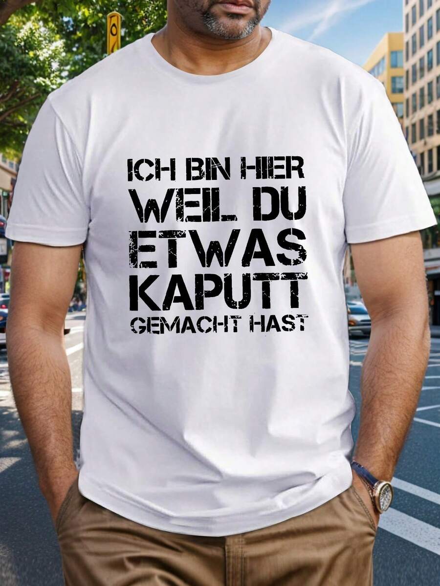Men T-Shirts - White - View 1