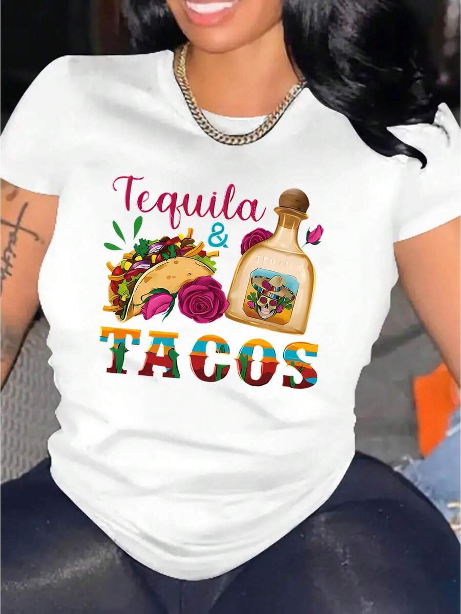 deyin Women T-Shirts - White - View 1