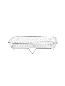 1pc Stainless Steel Air Fryer Accessories Set, Multi-Function Stackable Rack, Dehydrator Tray, Grill Basket, Grill Rack, Dishwasher , Suitable For Oven And Air Fryer, Healthy Baking Essential For Holidays - Multiple Styles - View 16