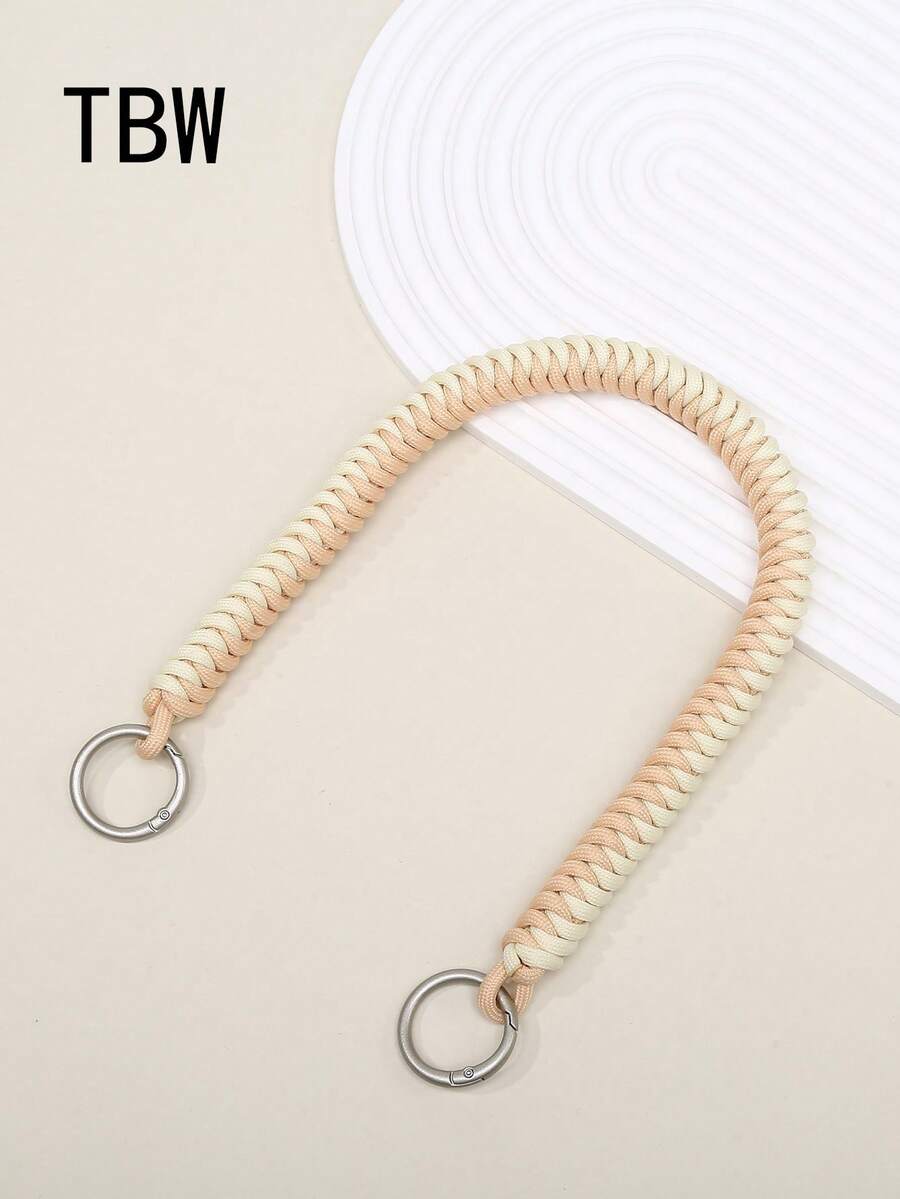 Handmade Nylon Rope Woven Bag Strap Replacement Festival Graduation Teacher Appreciation Gifts Birthday Gift Holiday Essentials Graduation Gifts Beach Essentials Accessories Travel Essential - Apricot - View 1