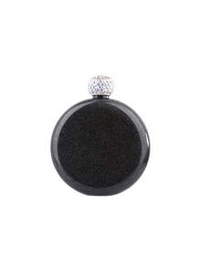 5oz Custom Stainless Steel Mini Hip Flask, Bridesmaid Gift, Personalized Rhinestone Lid Flask, Round Bridesmaid Flask, Customizable Engraved Bridesmaid Invitation Gift - Multicolor - View 18
