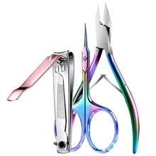 Bello Paratu Bộ 5 món gồm kéo cắt da chết, kìm bấm móng tay có dụng cụ đẩy da chết, dũa móng tay lưỡi cong siêu mảnh, kìm tháo đá đính móng, bộ dụng cụ làm móng chuyên nghiệp, bộ dụng cụ tỉa da chết, bộ dụng cụ làm móng. - Nhiều màu - Xem 9