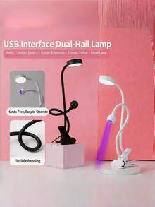 Đèn LED UV cổ ngỗng cho móng tay, đầu đèn cổ ngỗng linh hoạt 3W với công nghệ chống đổi màu, làm khô nhanh sơn gel trong 30 giây, cắm và chạy di động cho gia đình, salon, du lịch, studio, quà tặng Giáng sinh, sinh nhật, Valentine cho phụ nữ, nghệ sĩ làm móng, người mới bắt đầu, người yêu thích DIY - Nhiều màu - Xem 4