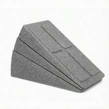 Slant Board For Calf-Stretching - Adjustable Foam Slant Board Wedge Incline Wedge Stretcher For Squats, Foot & Ankle Mobility, Portable Fitness Equipment, Balance Block - Grey - View 8