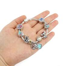 1 chiếc vòng tay charm Stith chính hãng Disney, vòng tay hoạt hình anime, vòng tay cosplay, vòng tay có thể điều chỉnh, vòng tay dạng còng mở, phụ kiện trang sức thời trang, món quà tuyệt vời cho Giáng sinh, Halloween, Lễ Tạ ơn dành cho người hâm mộ và gia đình, thích hợp cho các bữa tiệc. - trắng - Xem 3