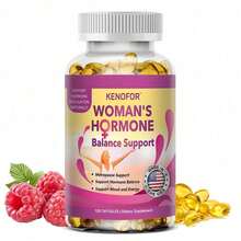 Bcuelov Women's Hormone Balance Support - Dietary Supplement - Premium Formula With Black Cohosh, Mallow, Licorice, Red Clover And More - 120 Softgels - 1 chai - Xem 8