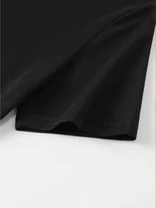 deyin Women T-Shirts - Black - View 3