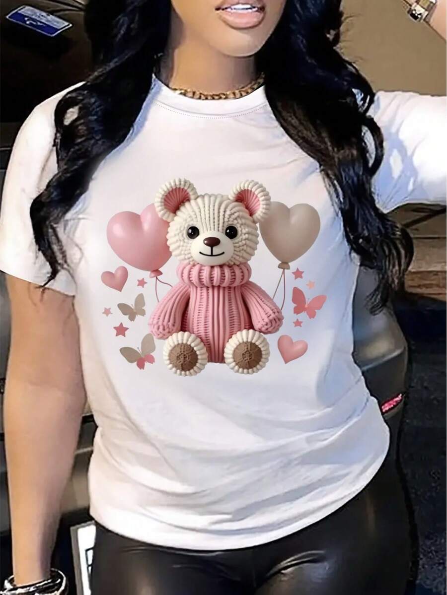 Women T-Shirts - White - View 1