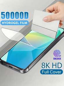 5片装全覆盖水凝胶膜，兼容三星Galaxy A17 A27 A37 A57 A07 A56 A55 A54 A36 A35 A34 A26 A25 A24 A16 A15 A14 4G，以及三星A53 A33 5G A23 A13 A52 A52S A32 A22。 - 無色 - 查看 34