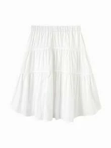 Váy chữ A cho bé gái, kiểu dáng mùa hè, váy xòe dễ thương, phong cách thường ngày, dự tiệc, nhẹ nhàng. - Benbai - Xem 2