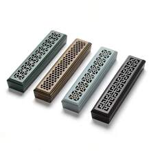 1 chiếc lư hương dùng trong khách sạn/nhà/văn phòng, giá đỡ que hương sáng tạo, bộ khuếch tán hương gỗ đàn hương/trầm hương. - Nhiều màu - Xem 11