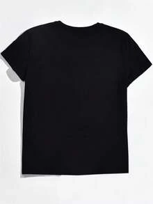 deyin Women T-Shirts - Black - View 3