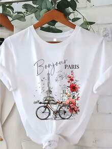 Women T-Shirts - White - View 2